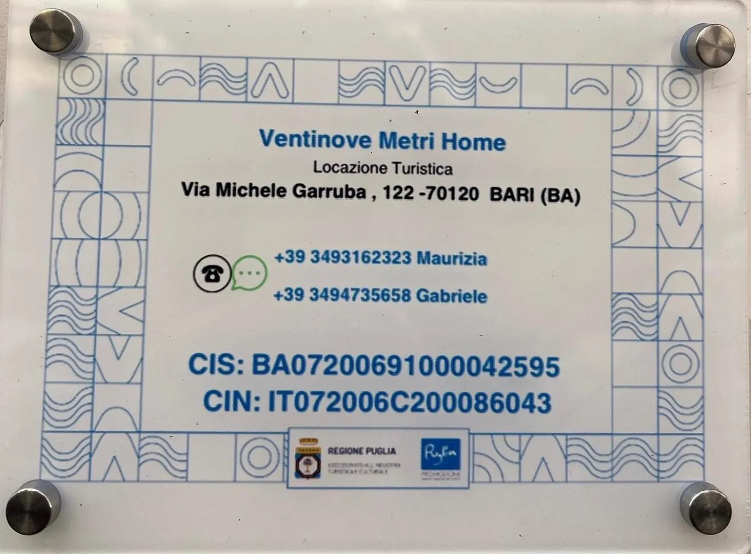 公寓 Ventinove Metri Home Monovano Zona Stazione Centrale 巴里